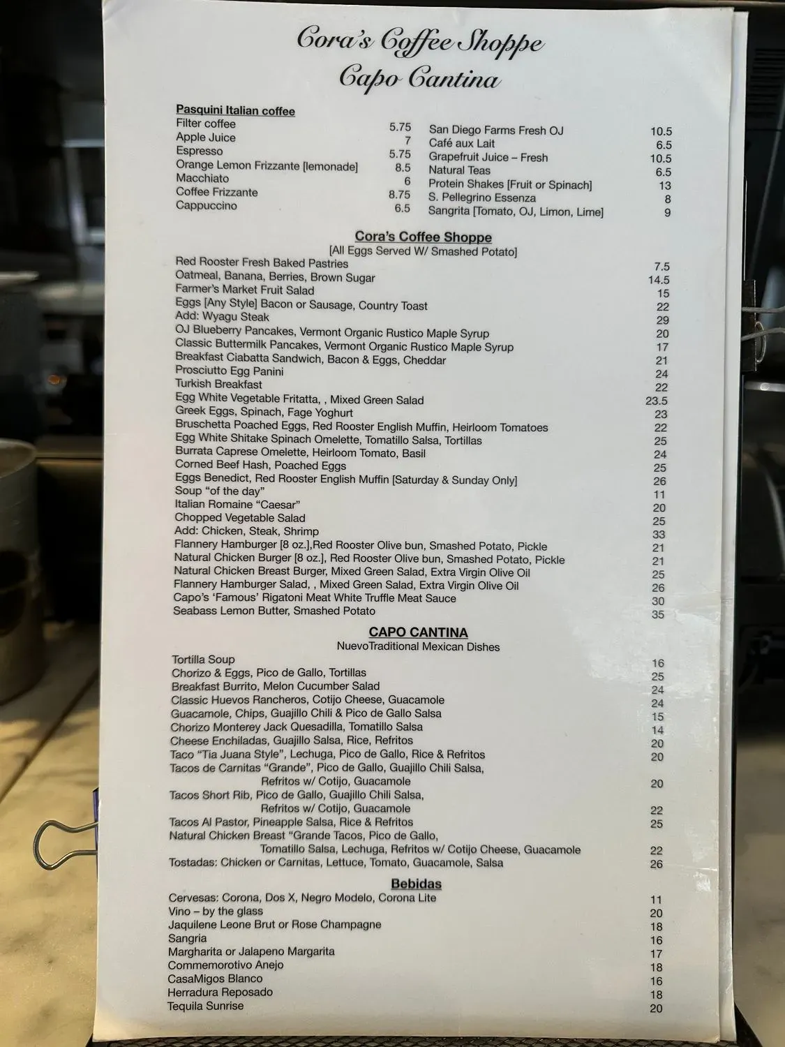 Menu 4