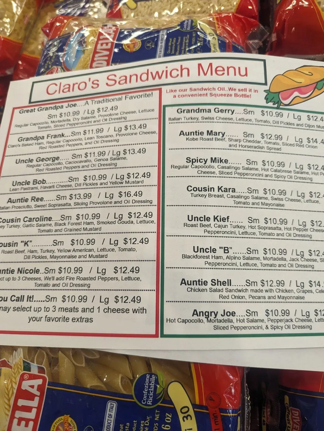 Menu 6