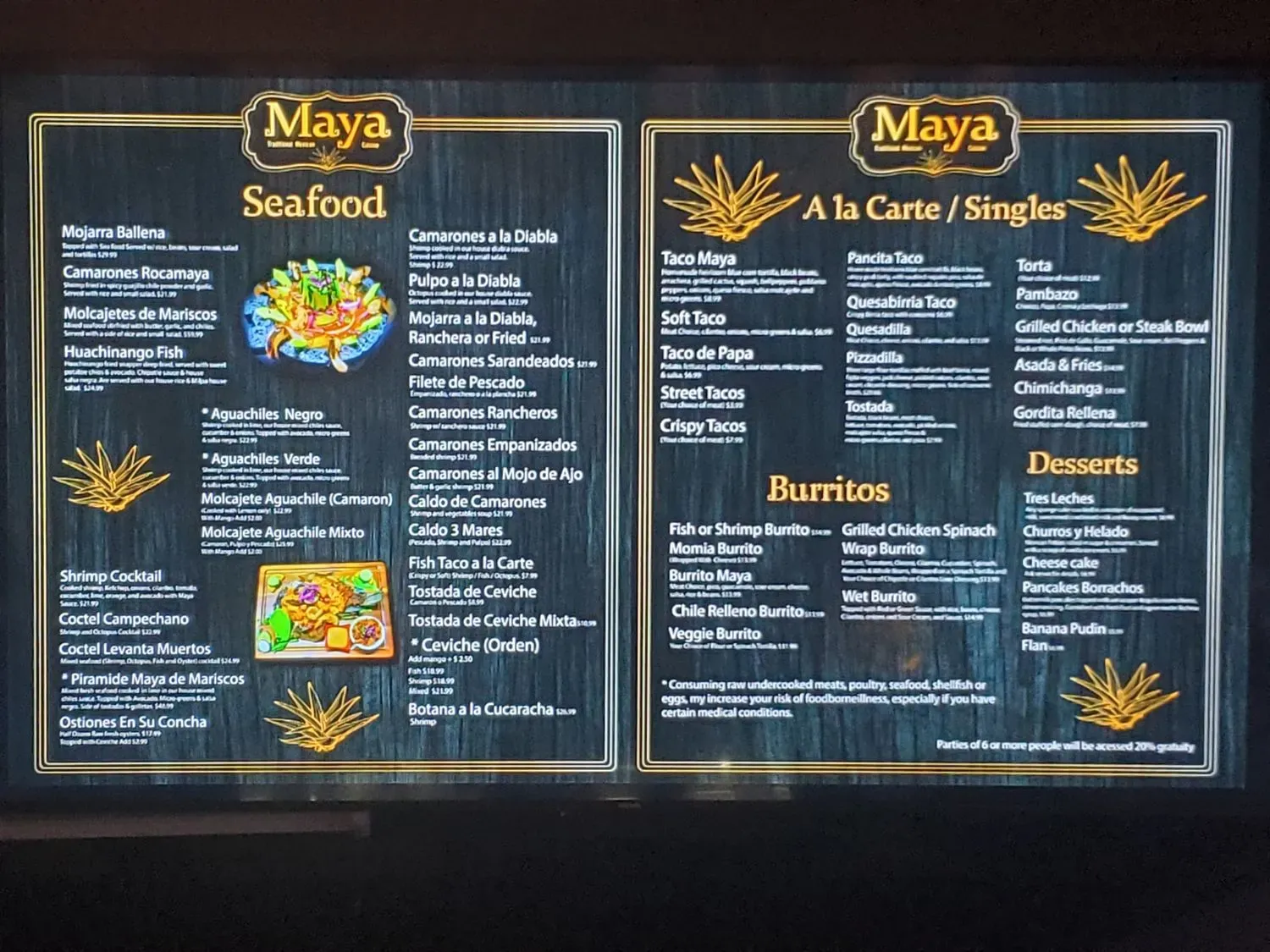 Menu 6