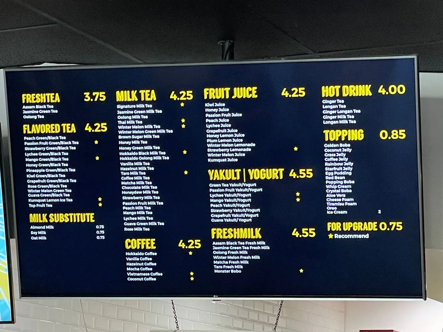 Menu 3