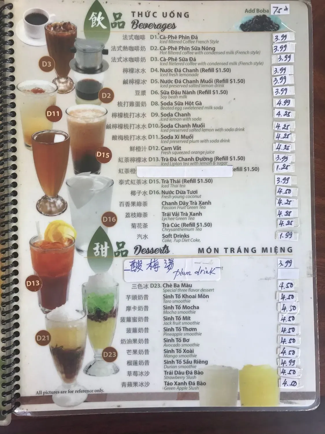 Menu 4