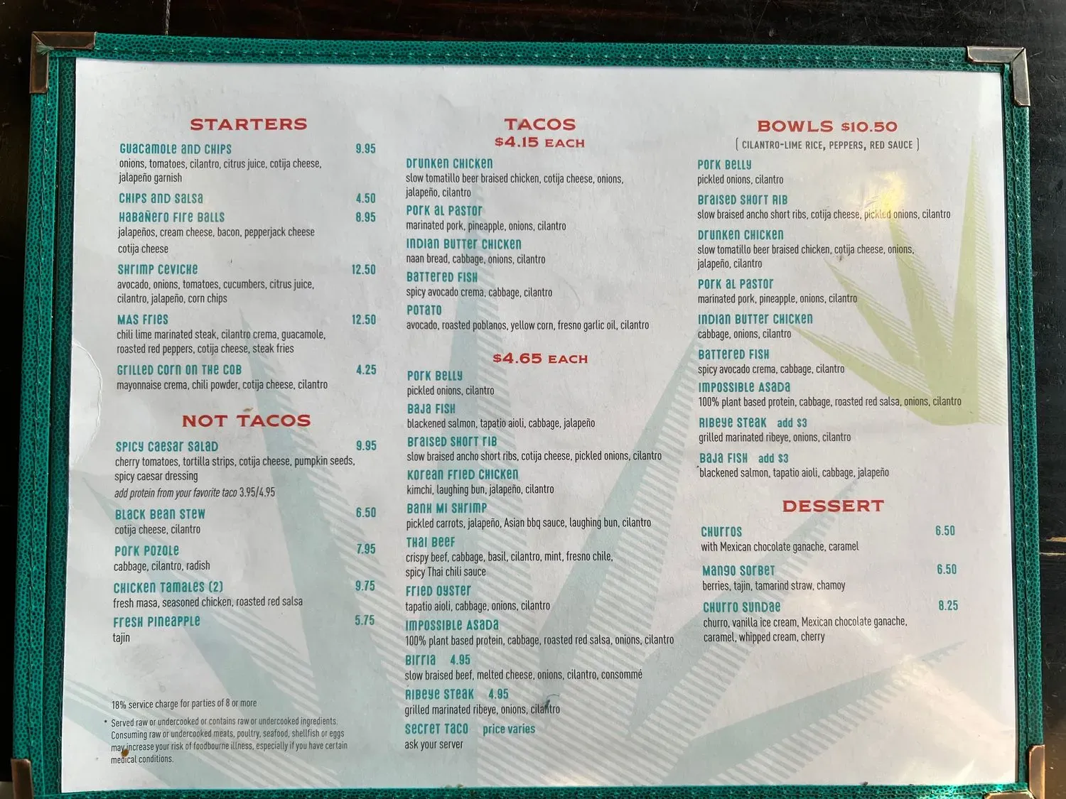 Menu 3