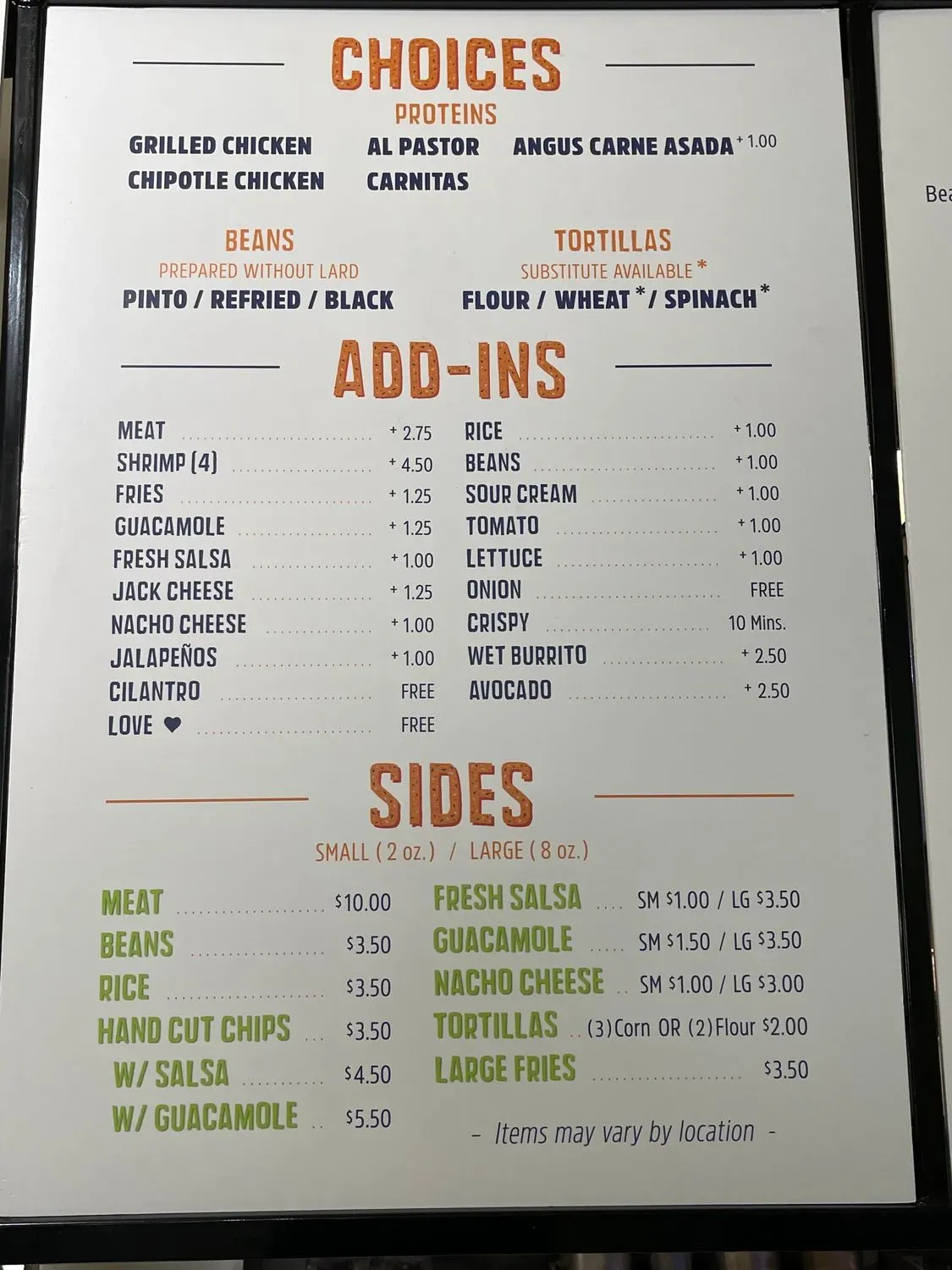 Menu 4