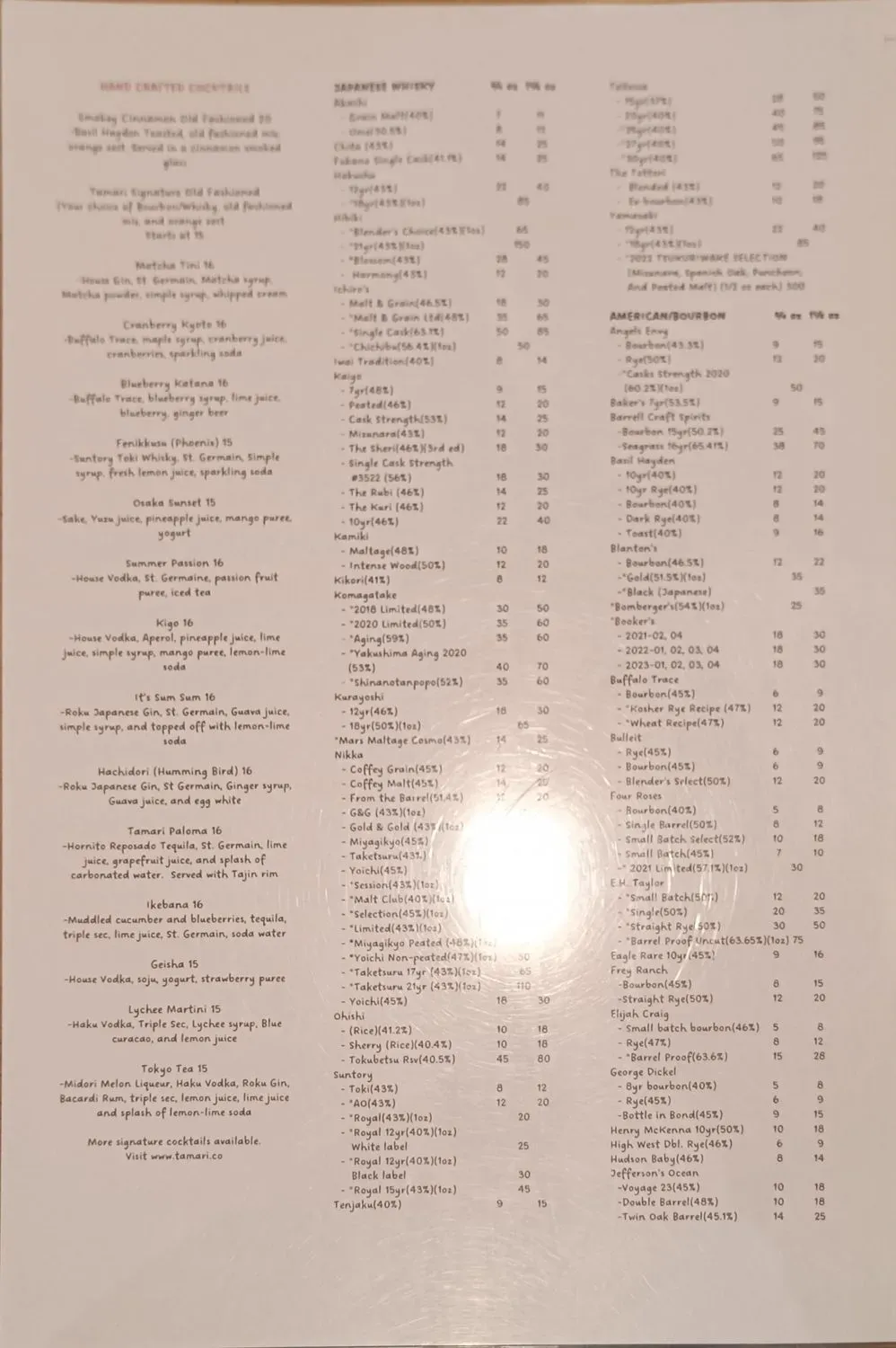 Menu 6