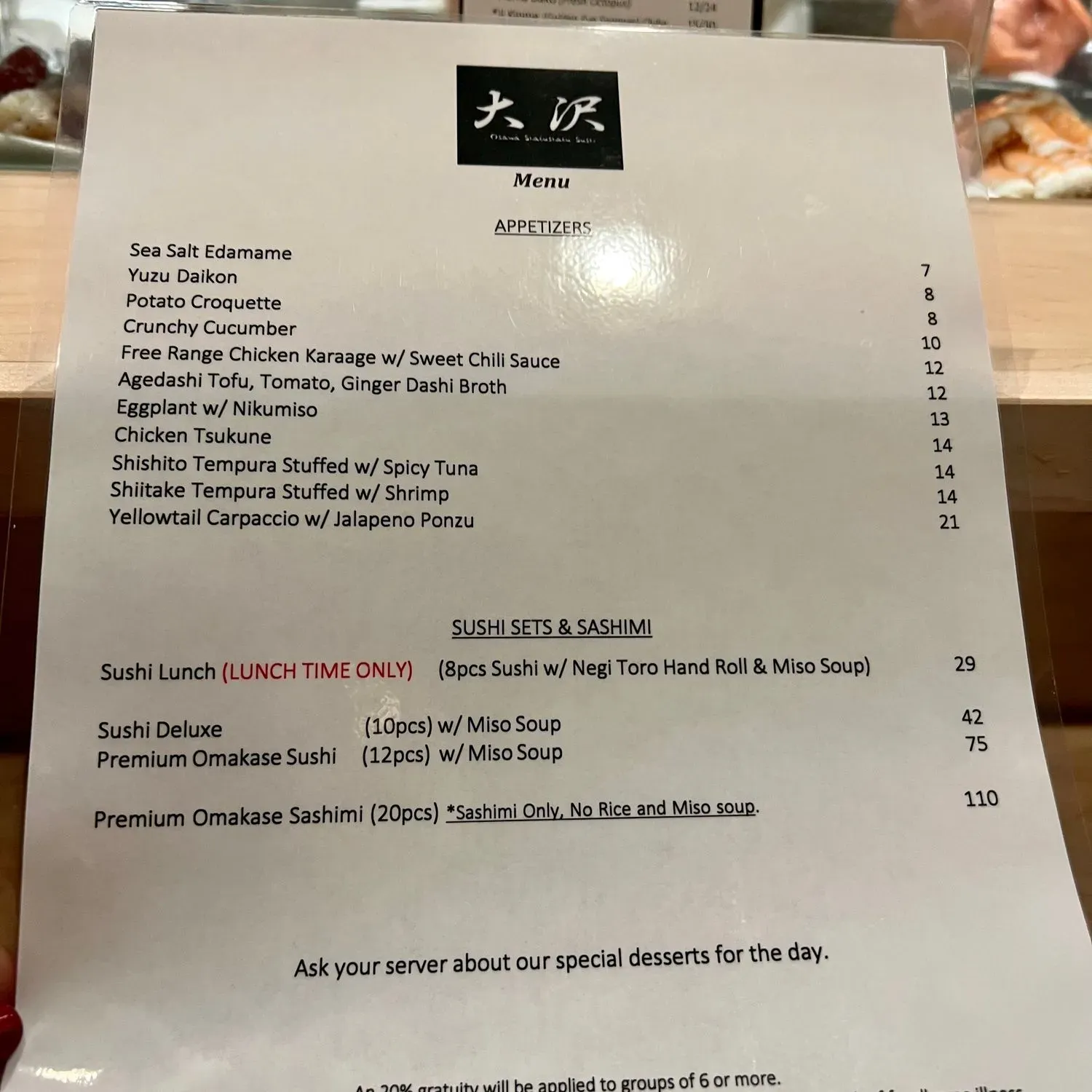 Menu 3