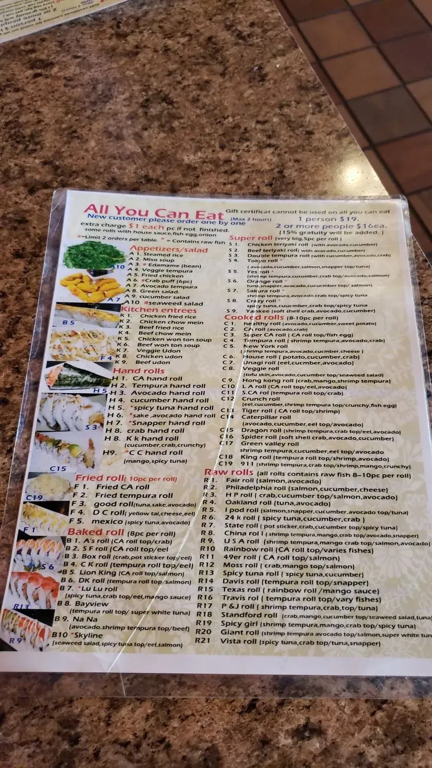 Menu 3