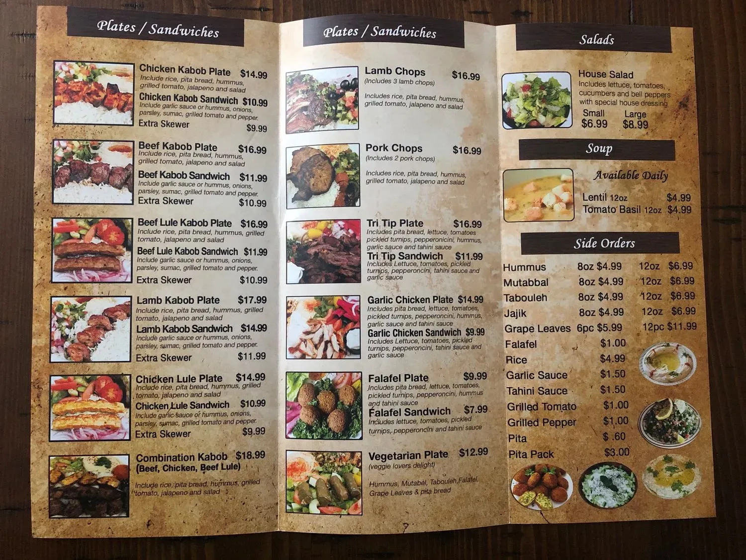 Menu 3