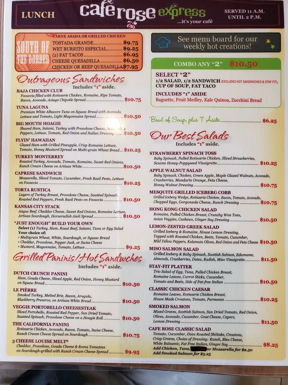 Menu 3