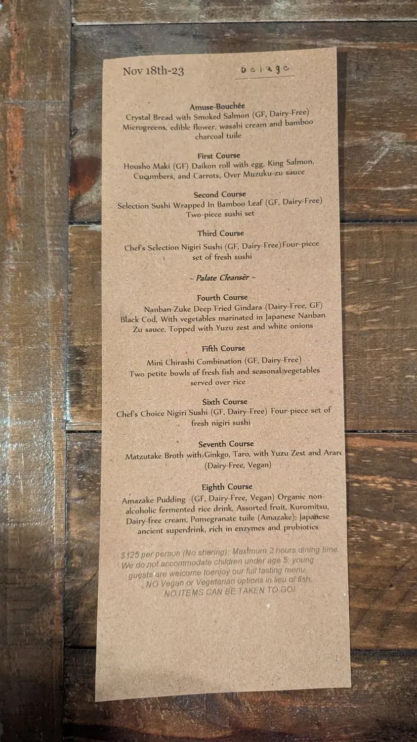 Menu 6