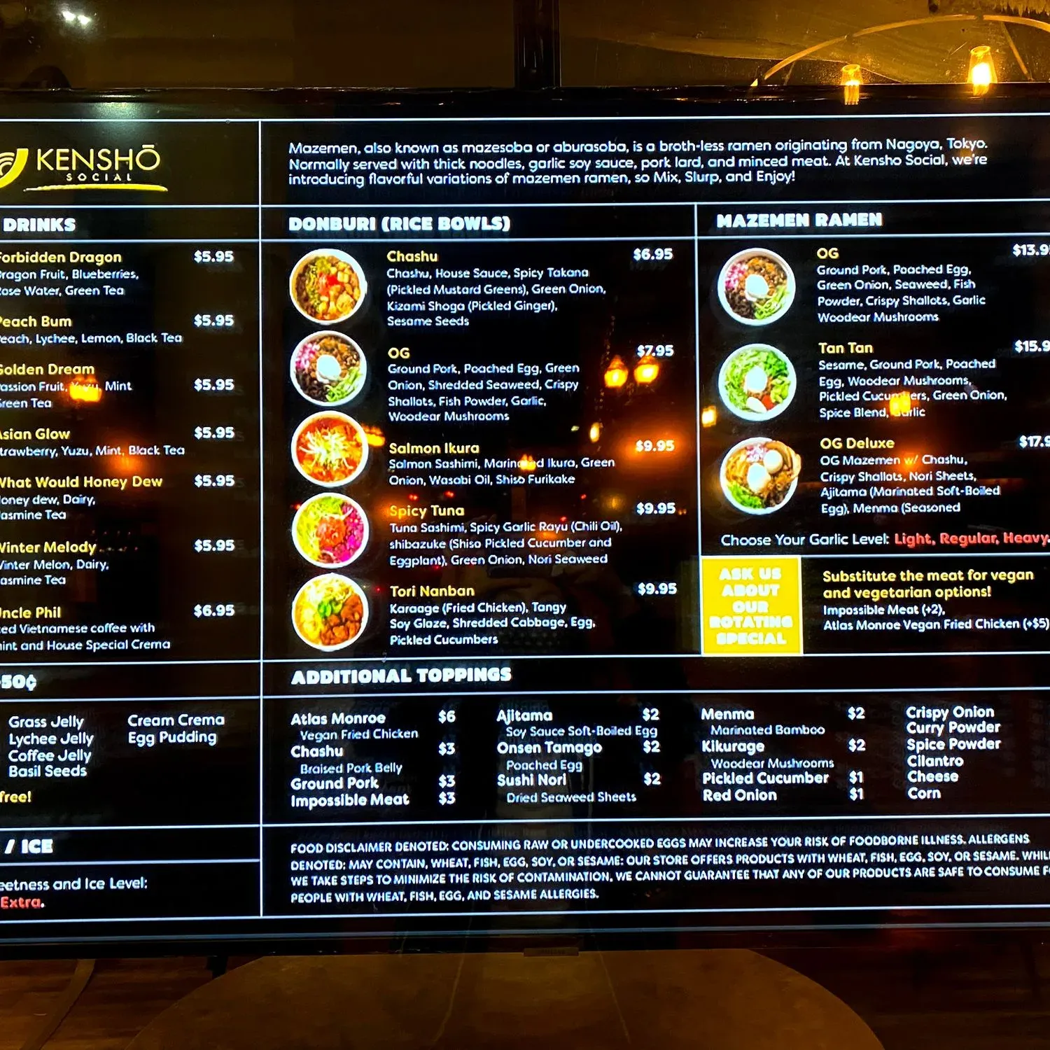 Menu 3