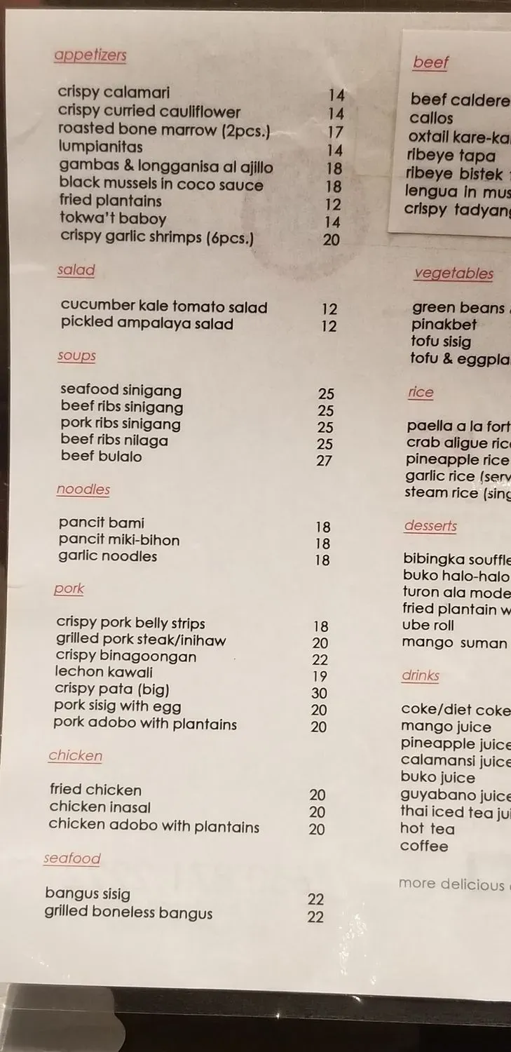 Menu 3