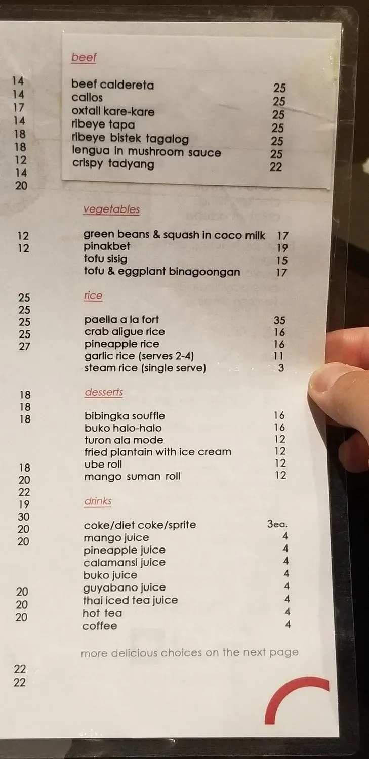 Menu 4