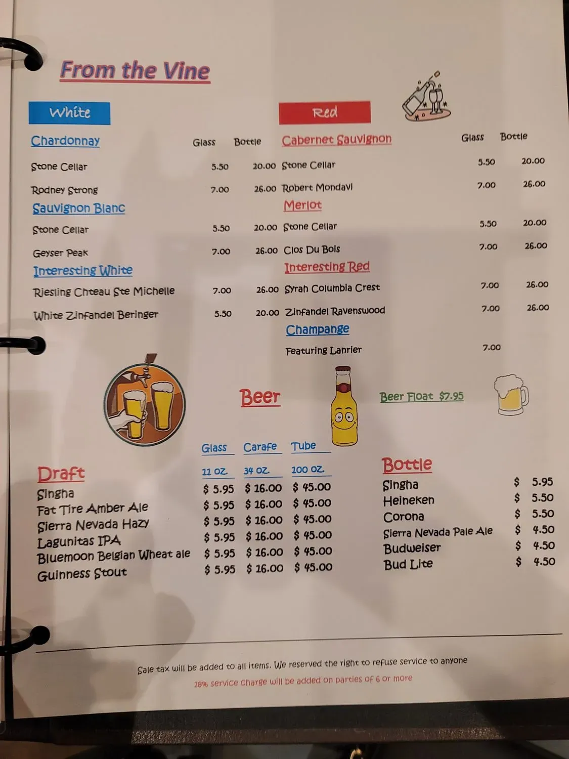 Menu 3