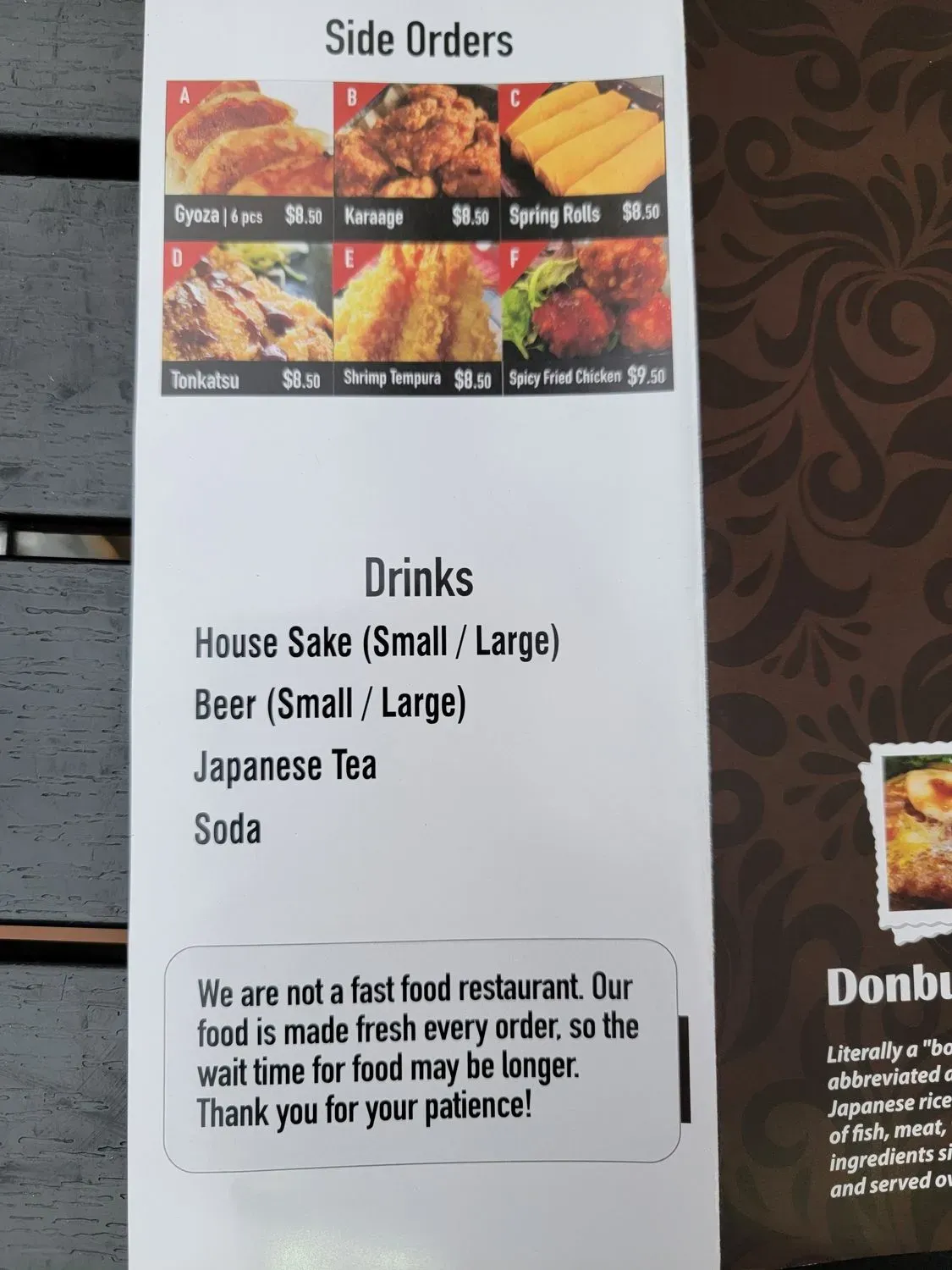 Menu 6