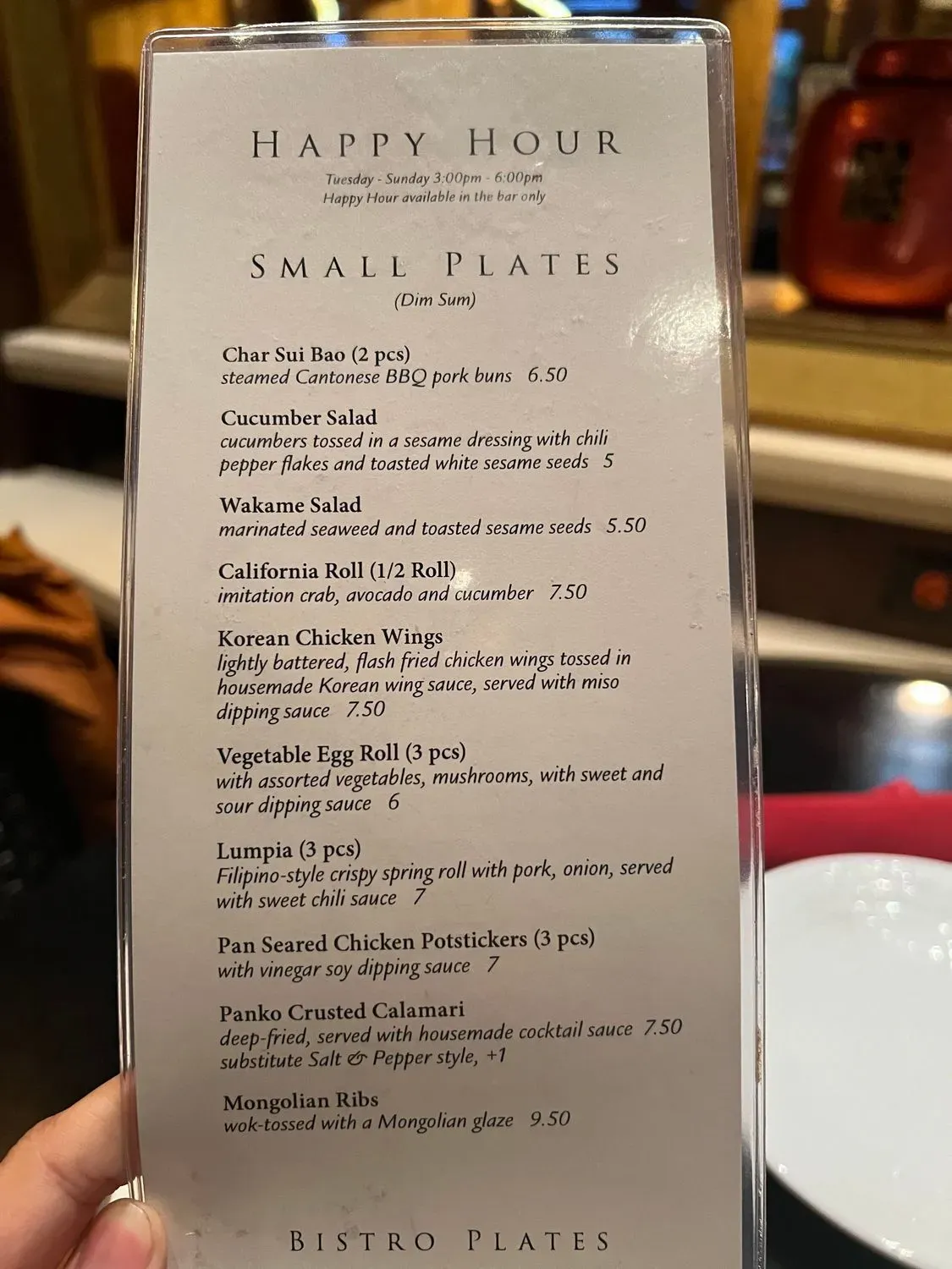 Menu 3