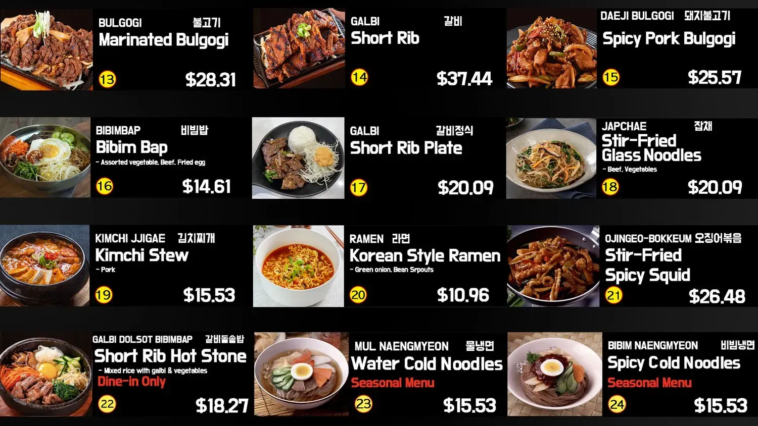 Menu 3