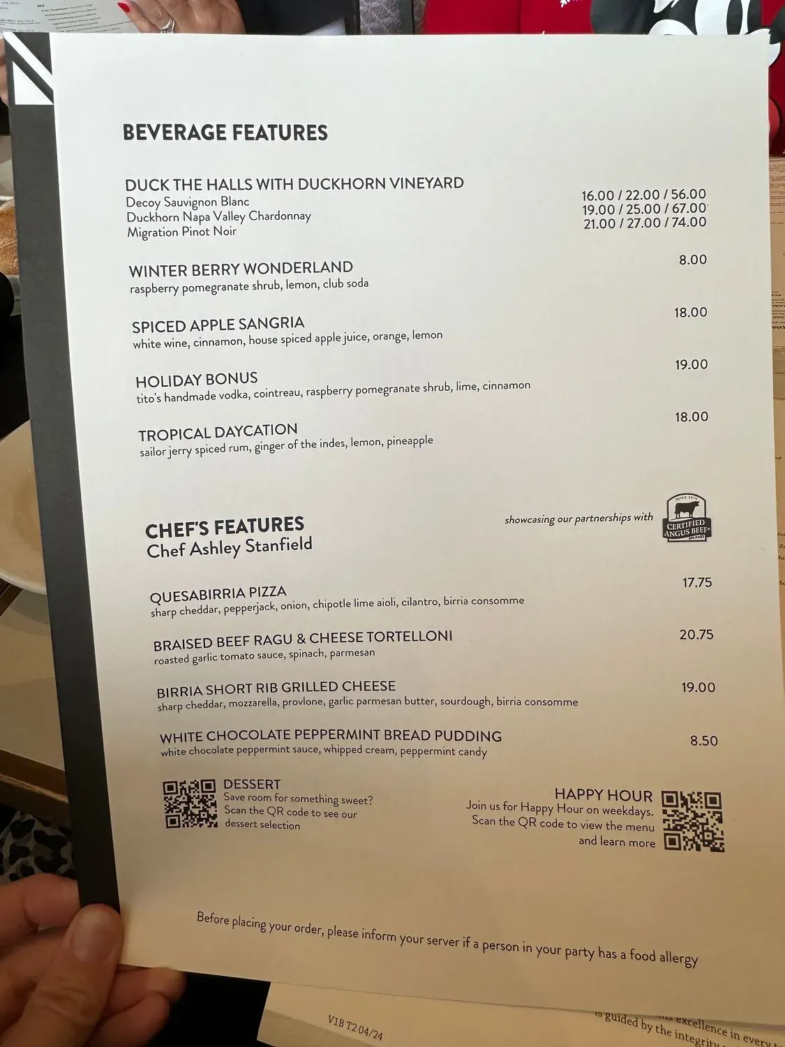 Menu 4