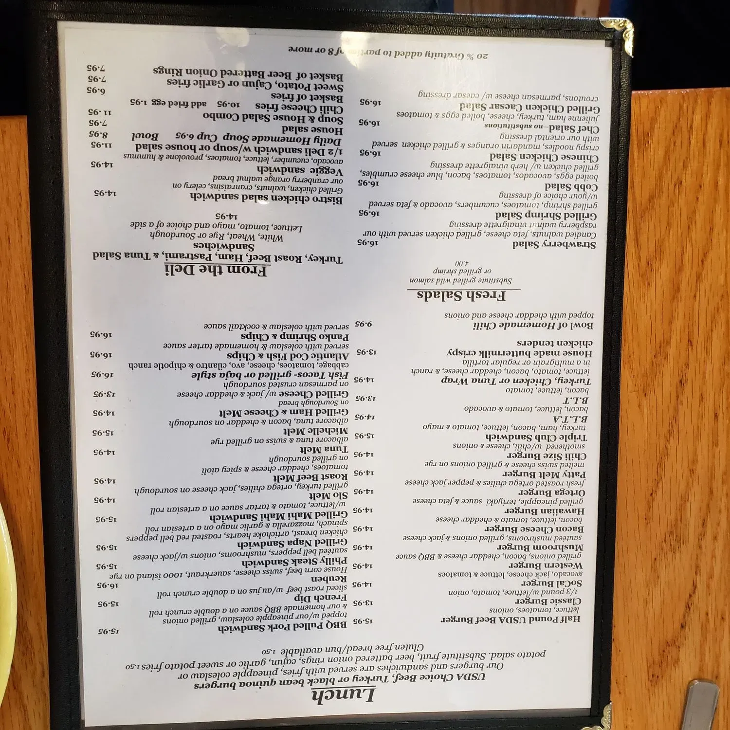 Menu 4