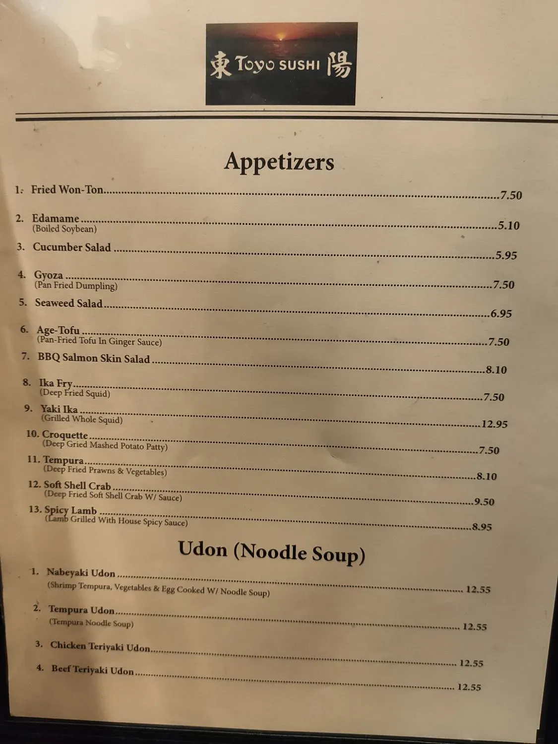 Menu 4