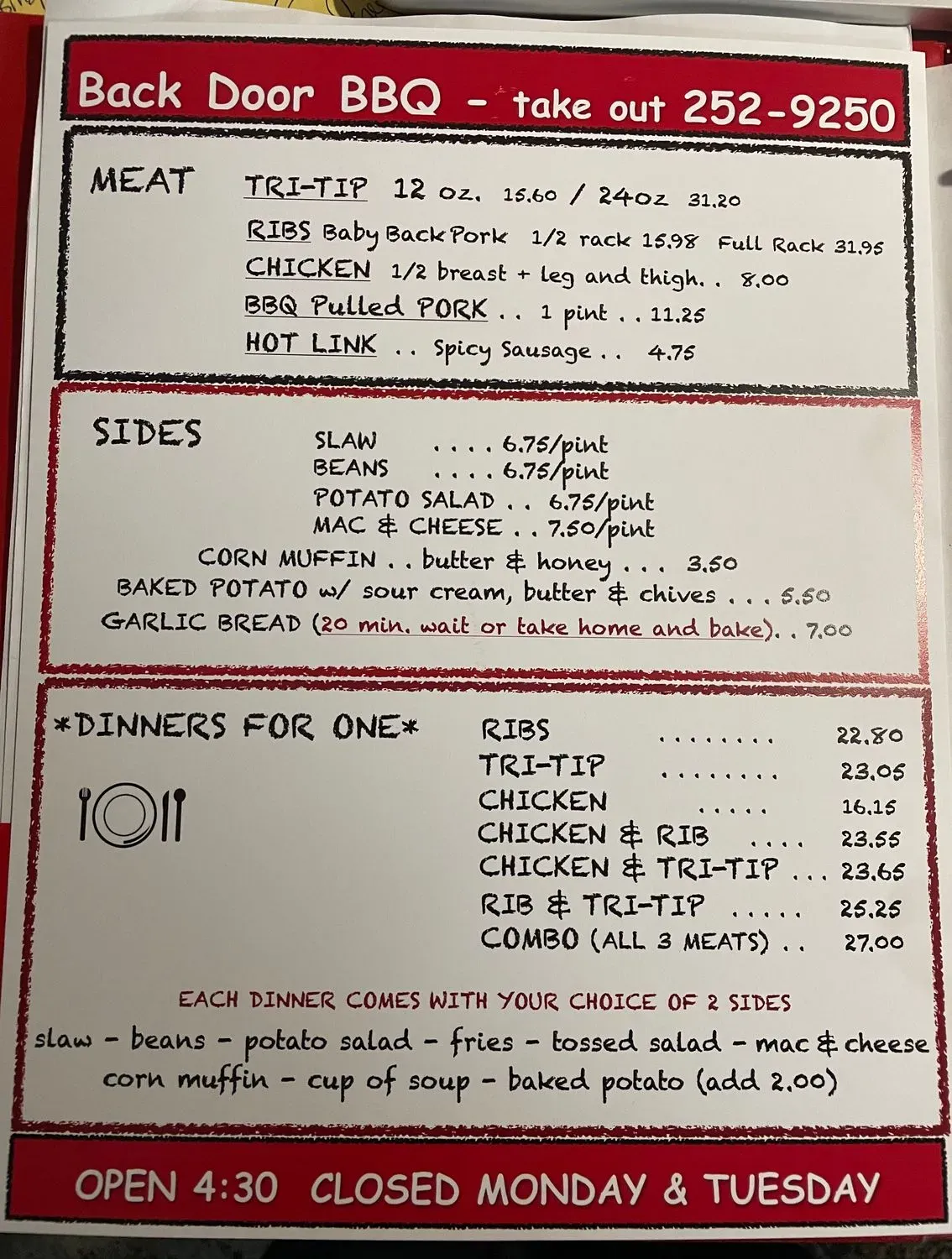 Menu 4