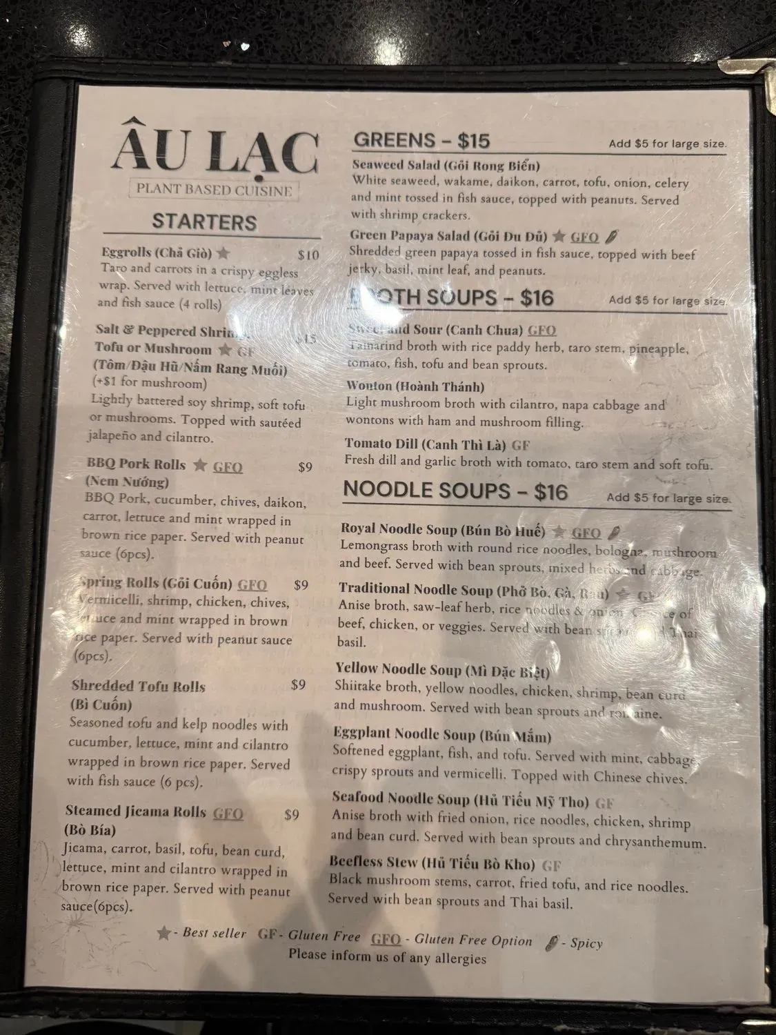 Menu 6