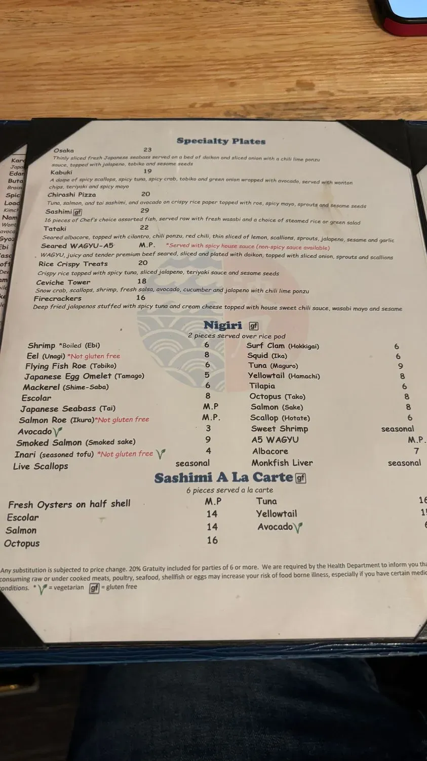 Menu 6