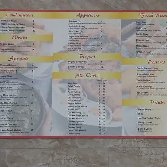 Menu 3