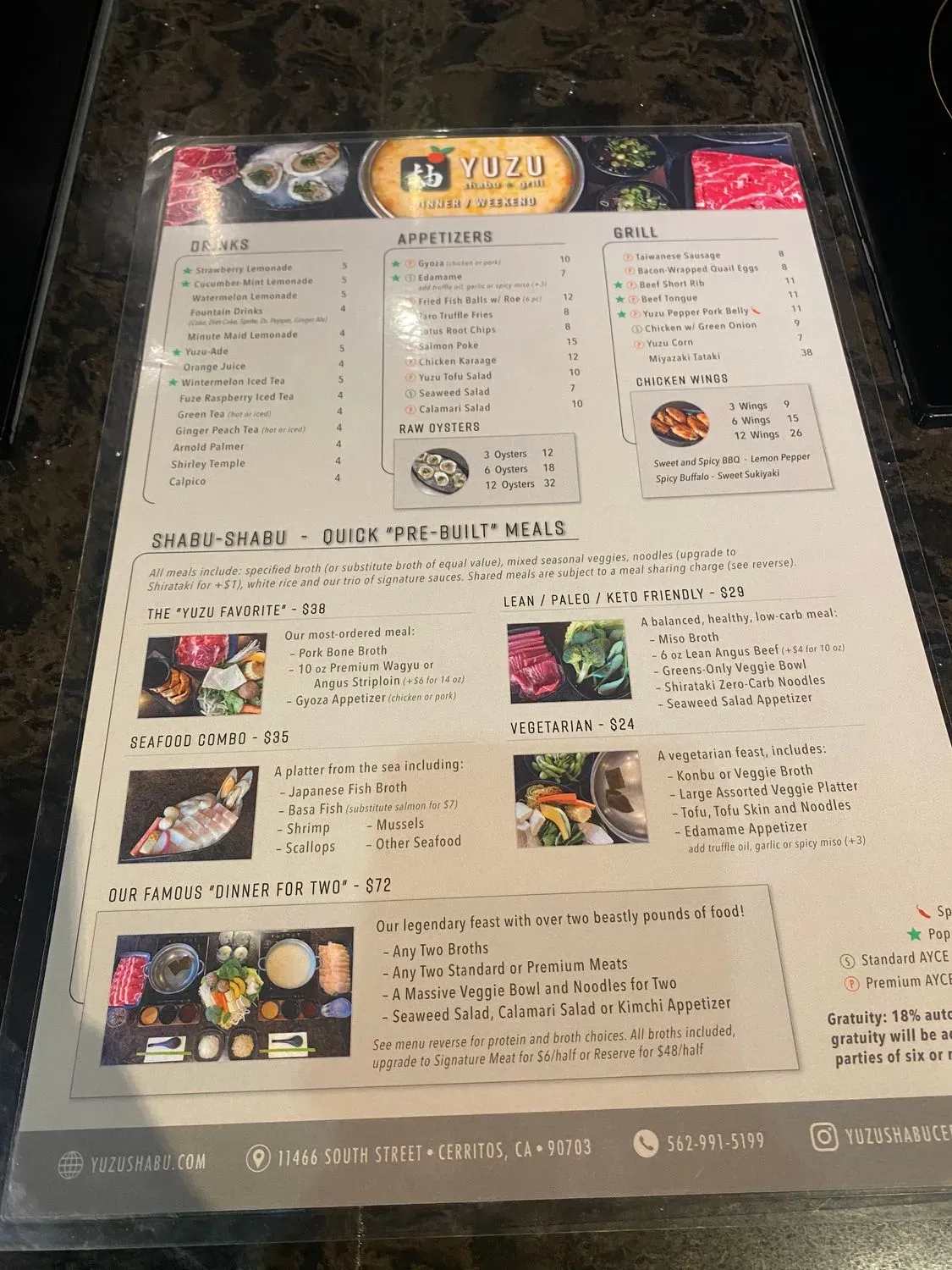 Menu 4