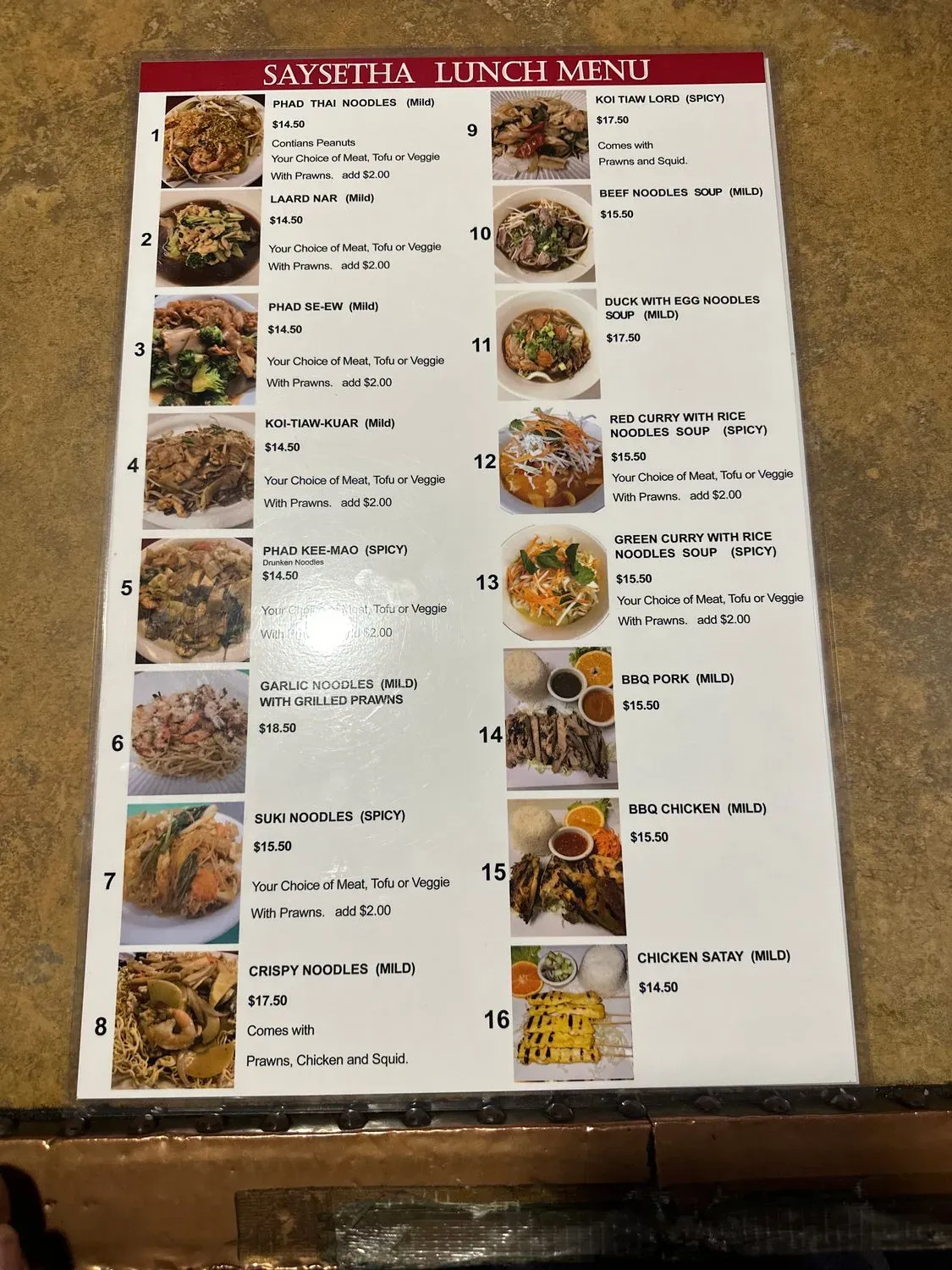 Menu 4