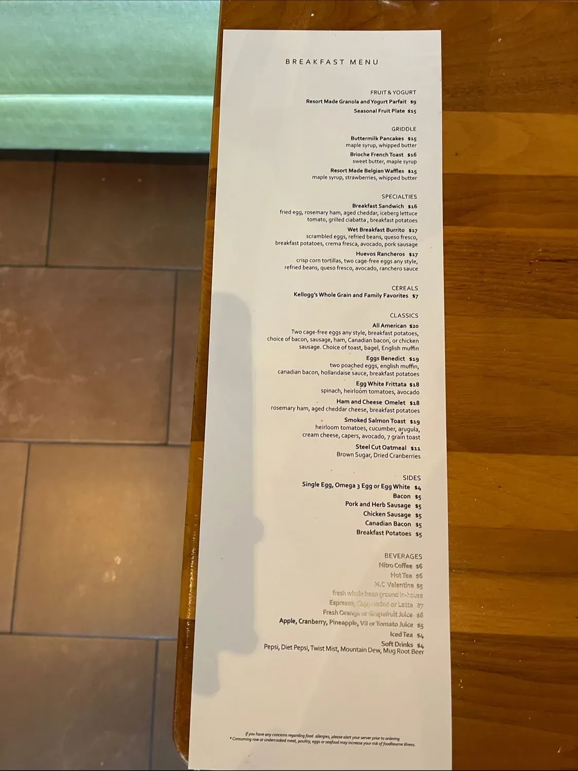 Menu 3