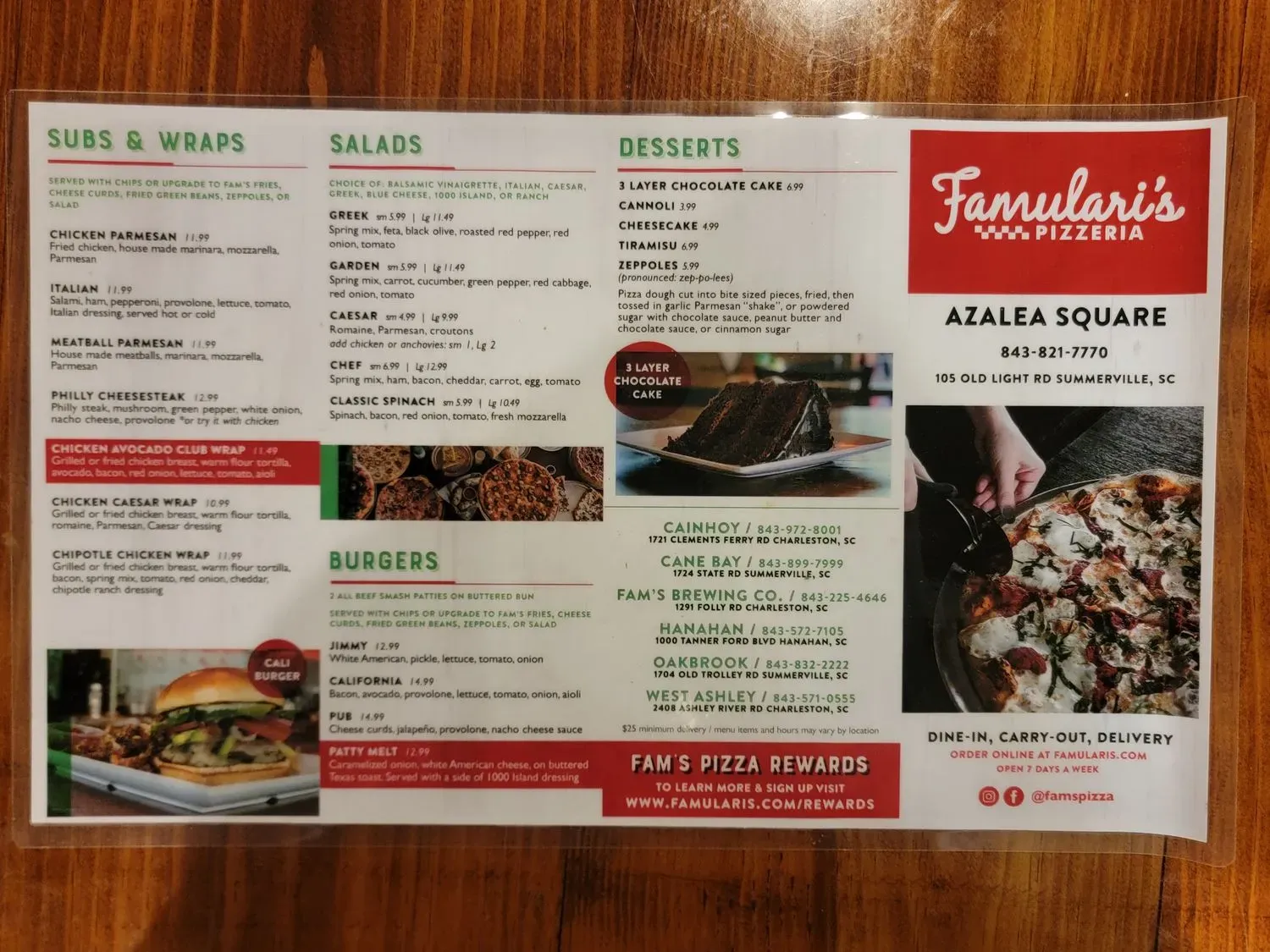 Menu 6