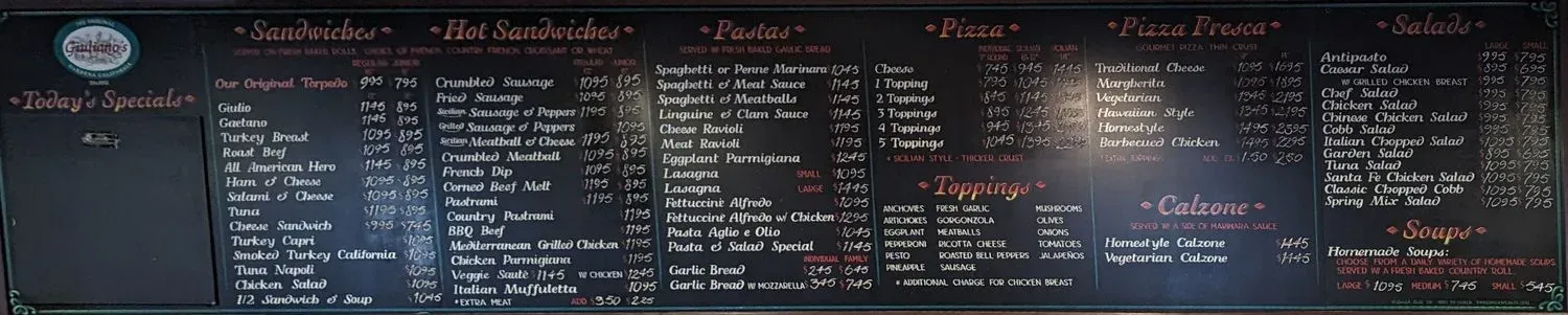 Menu 6