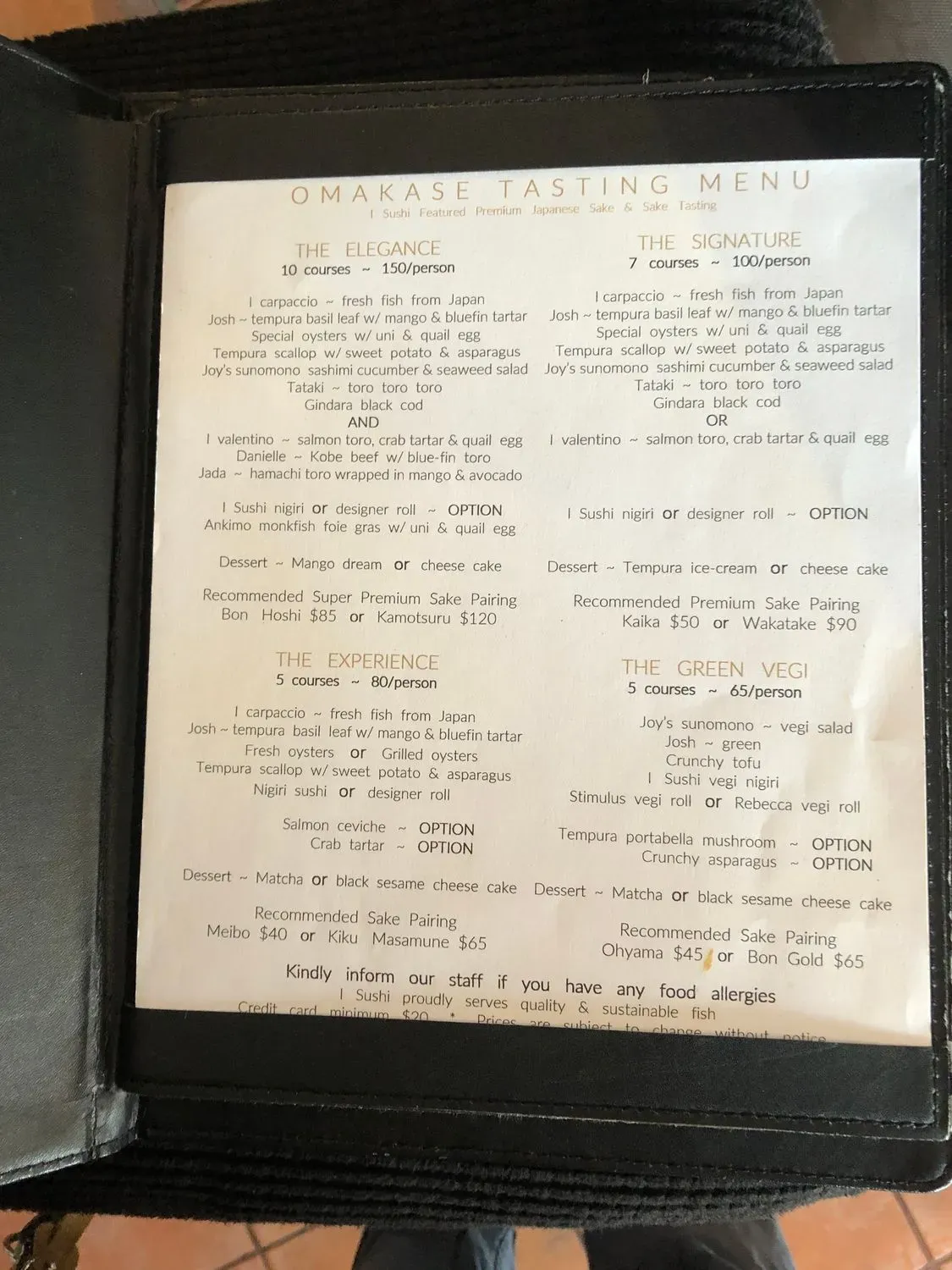 Menu 4