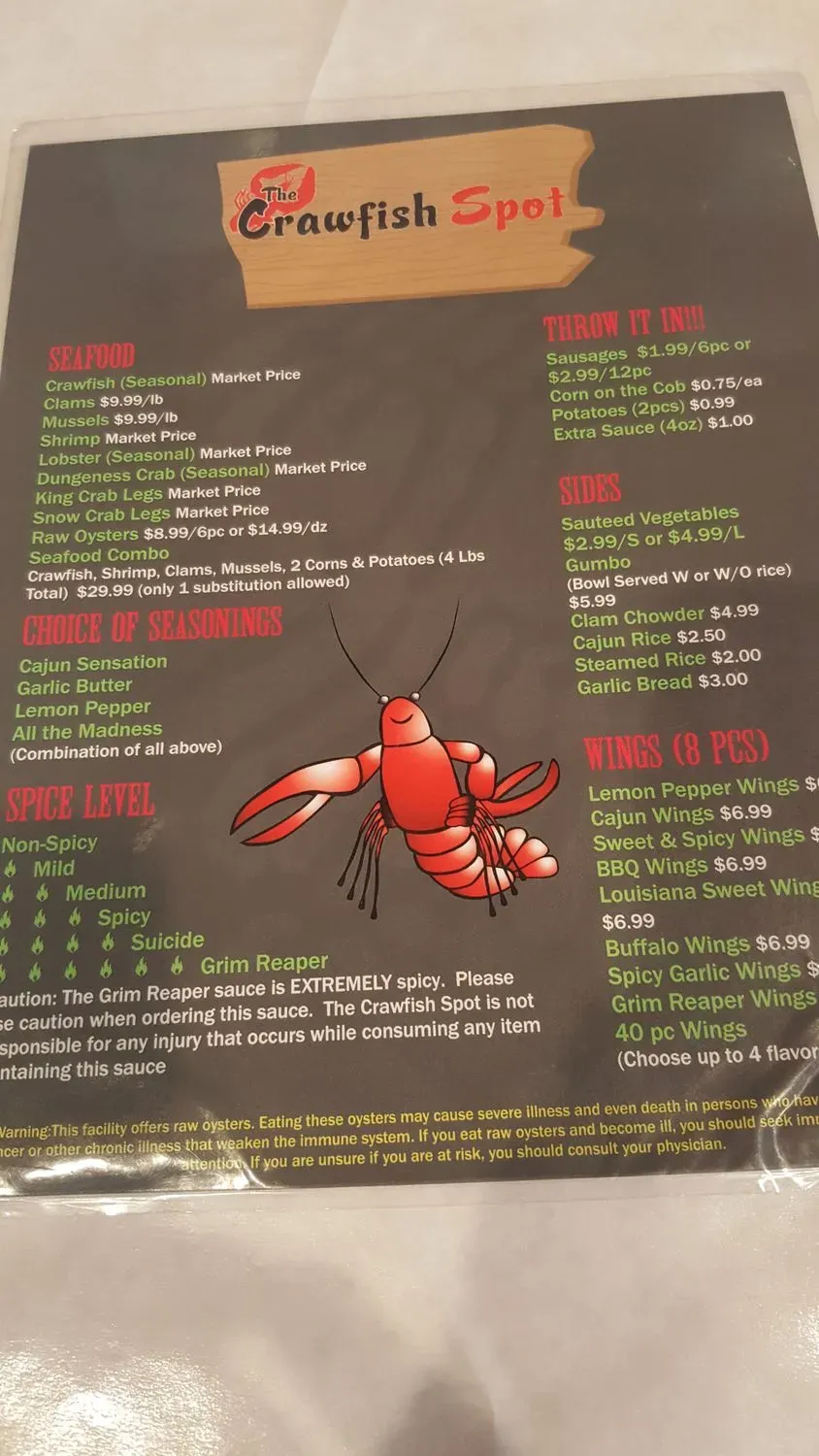 Menu 6