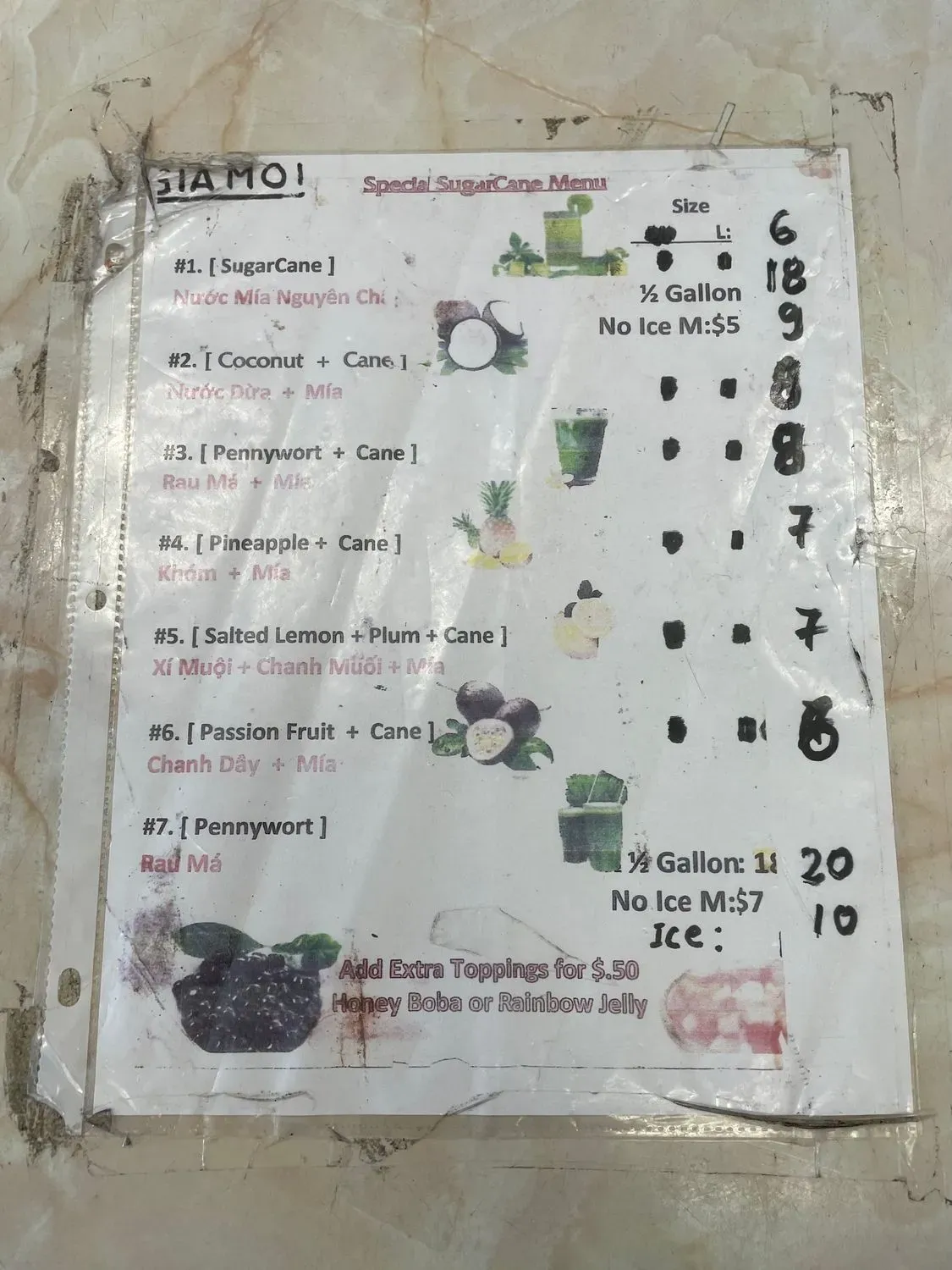 Menu 4