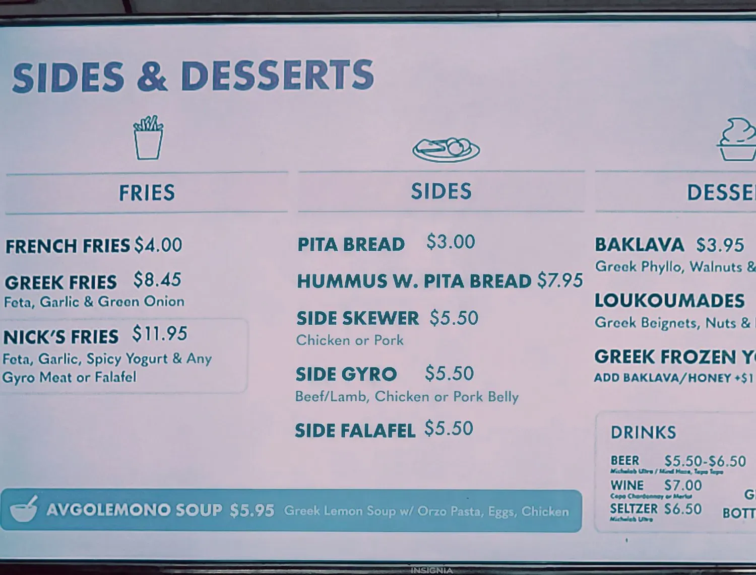 Menu 3