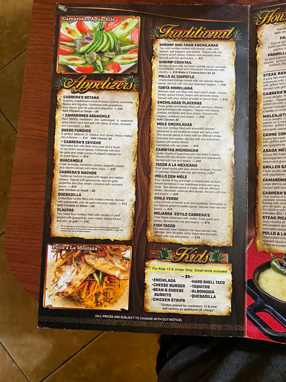 Menu 6