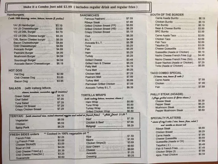 Menu 4