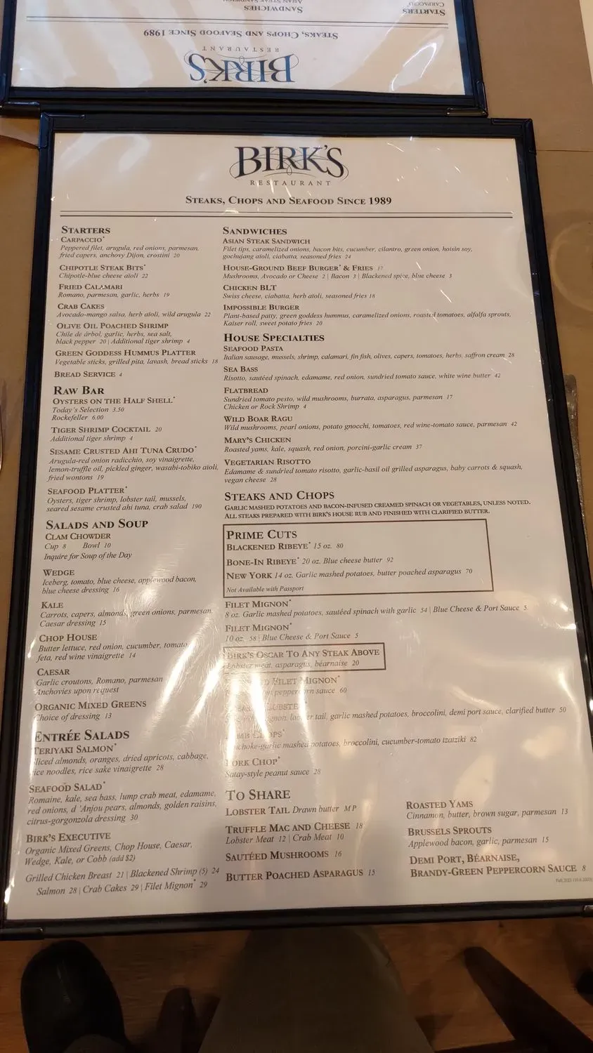 Menu 6