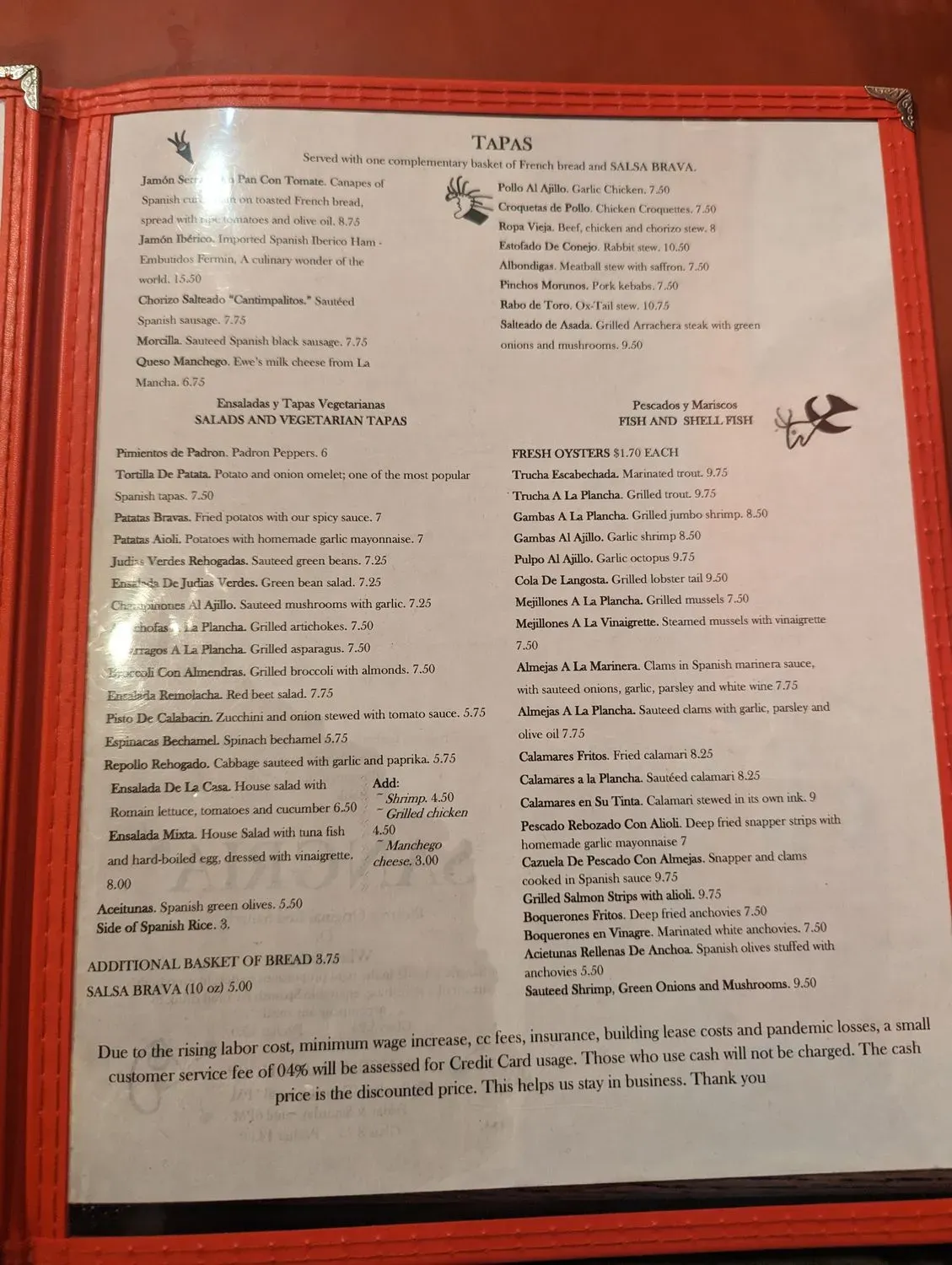 Menu 4