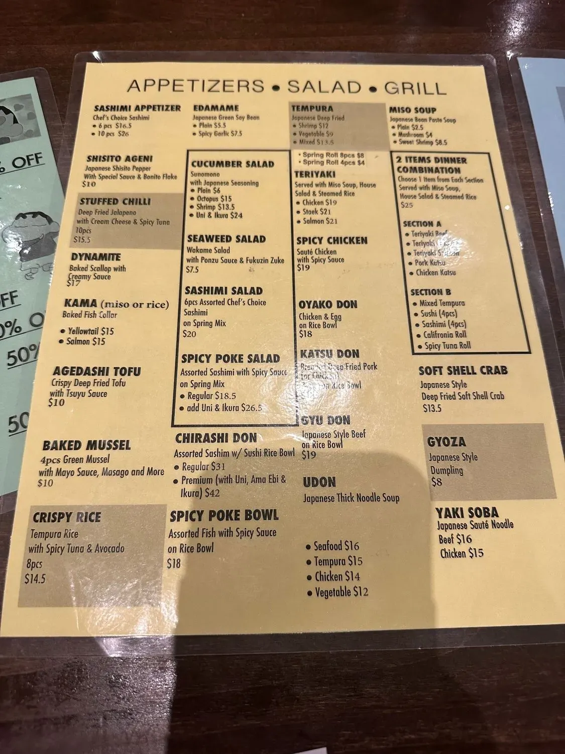 Menu 4