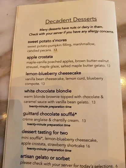 Menu 6