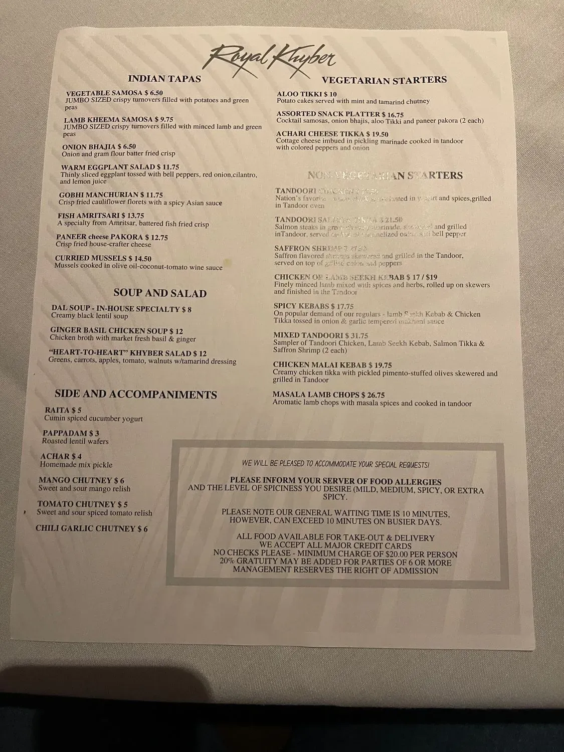 Menu 4