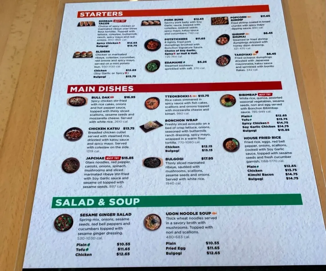 Menu 4