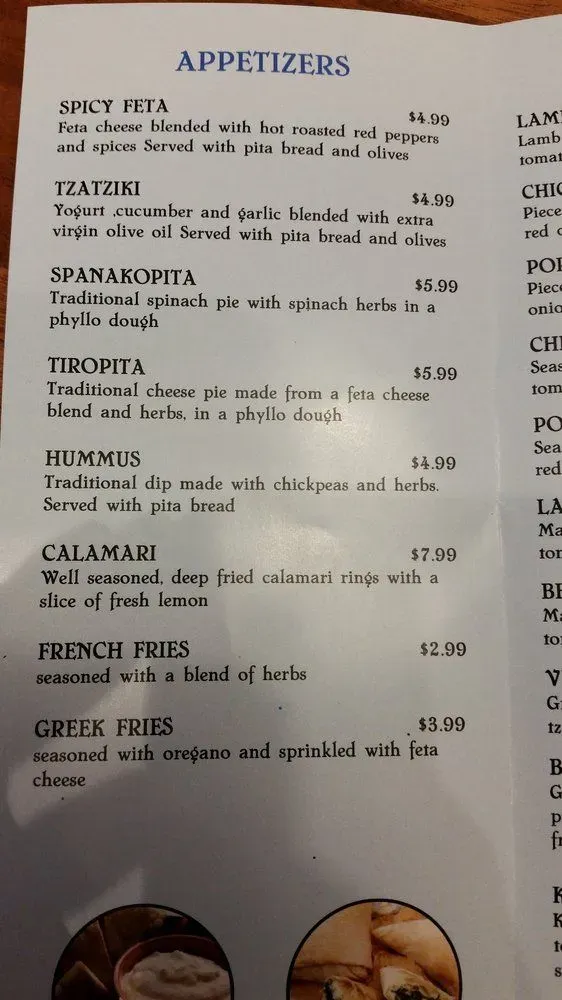 Menu 4