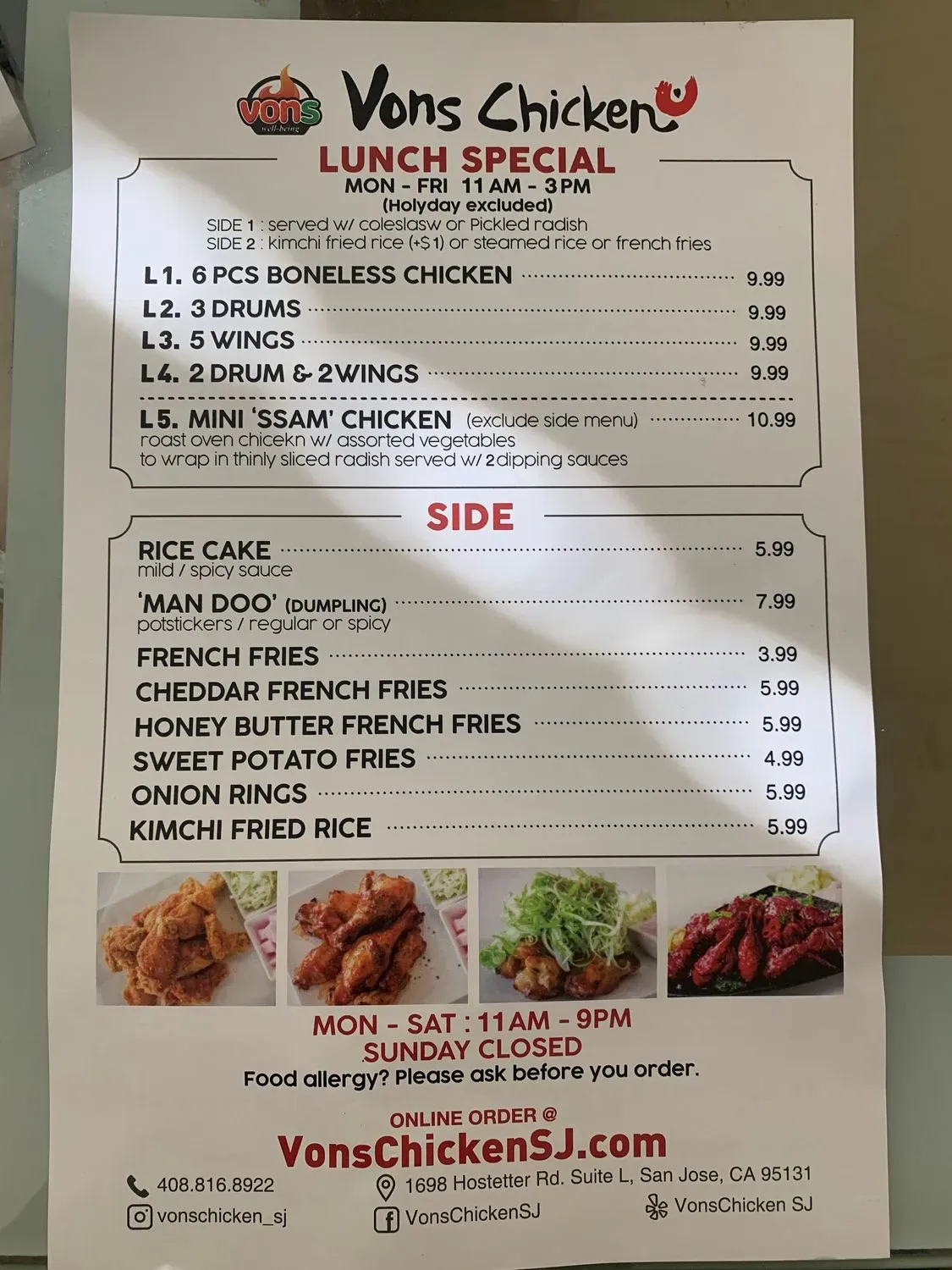 Menu 4