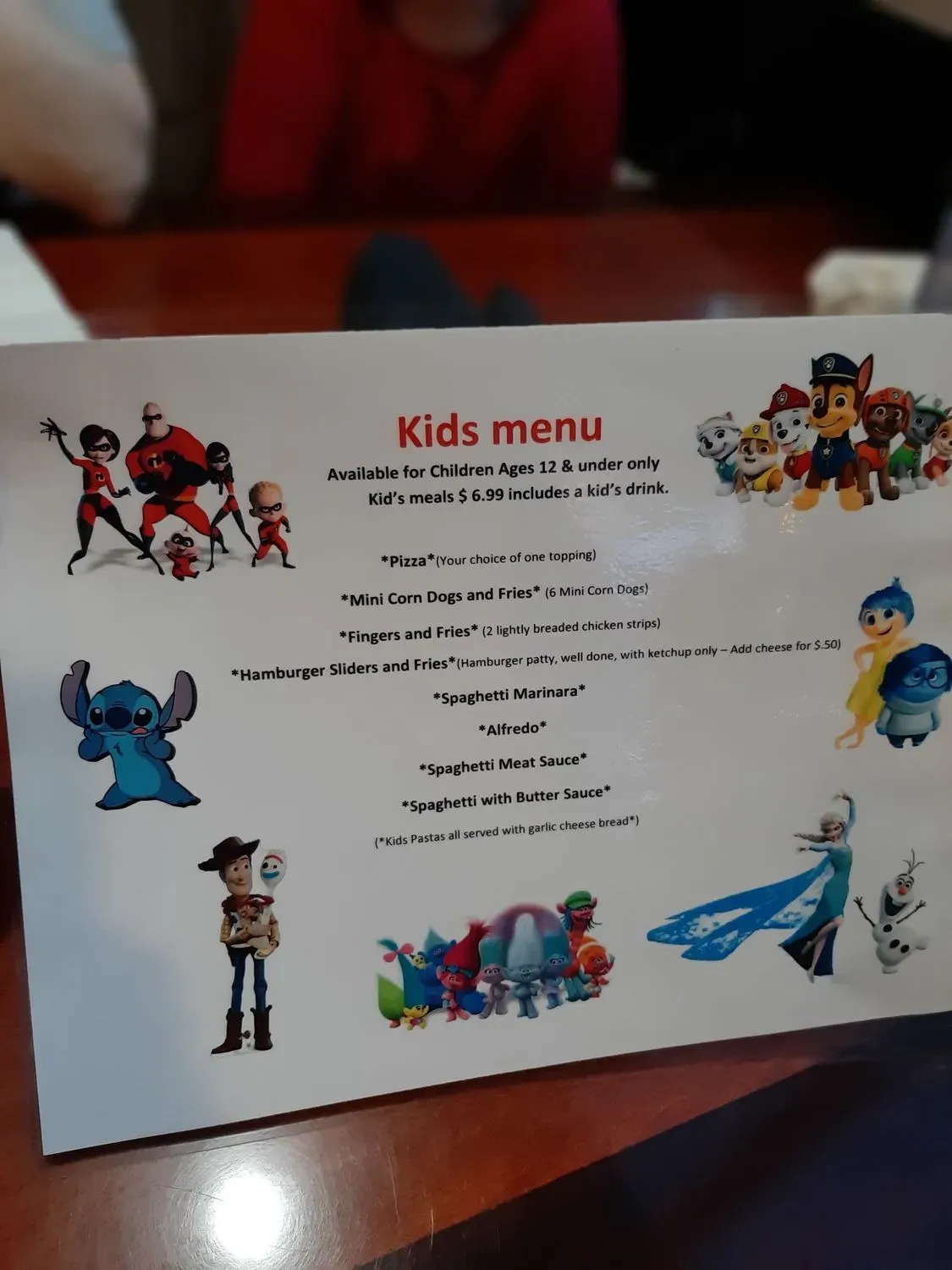 Menu 6