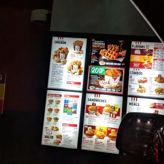 KFC Menu | Cathedral City, CA | Checkle