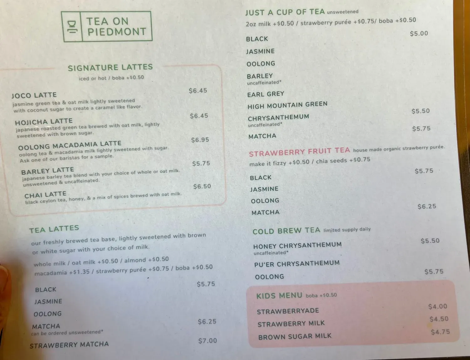 Menu 4