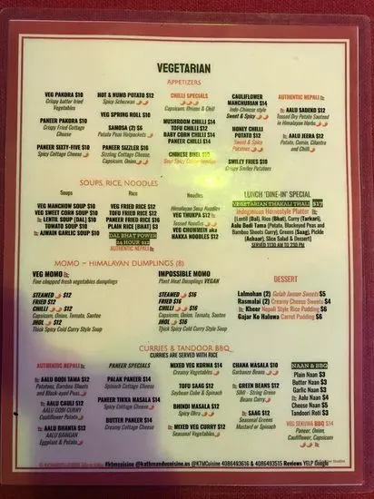 Menu 6